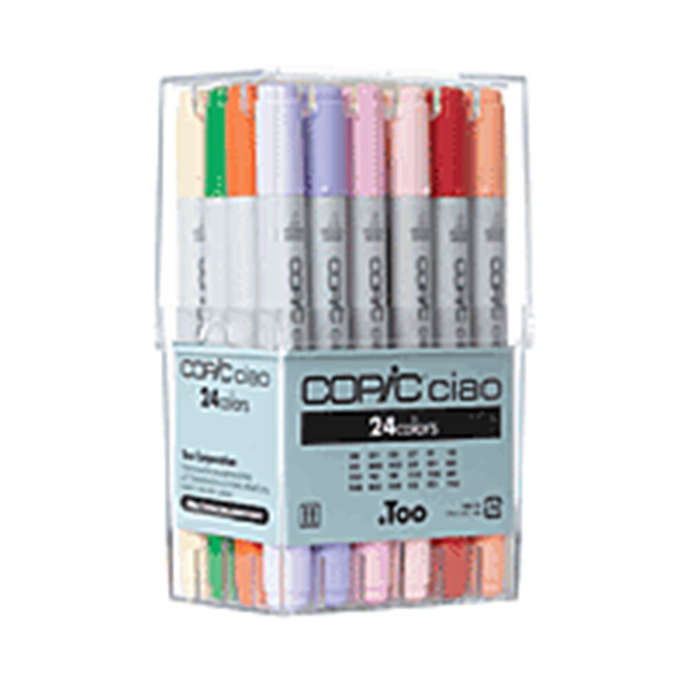 Copic, Ciao Marker, 24 Marker, Set, Basic